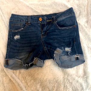 American heritage shorts distressed
